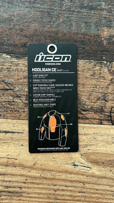 Мото яке Icon Hooligan CE