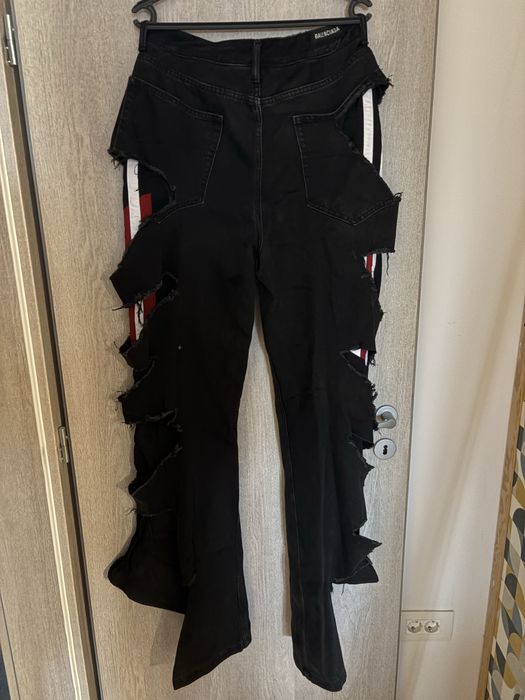 Blugi Balenciaga Slashed (Rick Owens, Margiela, Vetements)