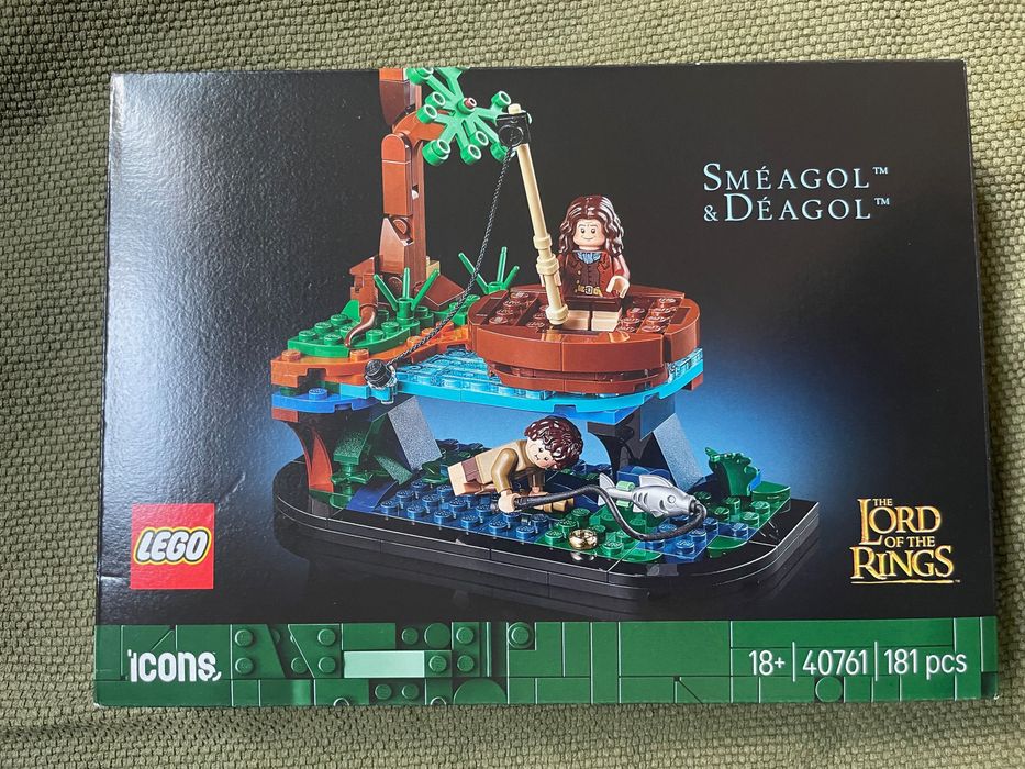LEGO ICONS:  The Lord of the Rings The Shire (Lego 10354) + Smeagol & Deagol (Lego 40761) . Sigilate/Complete