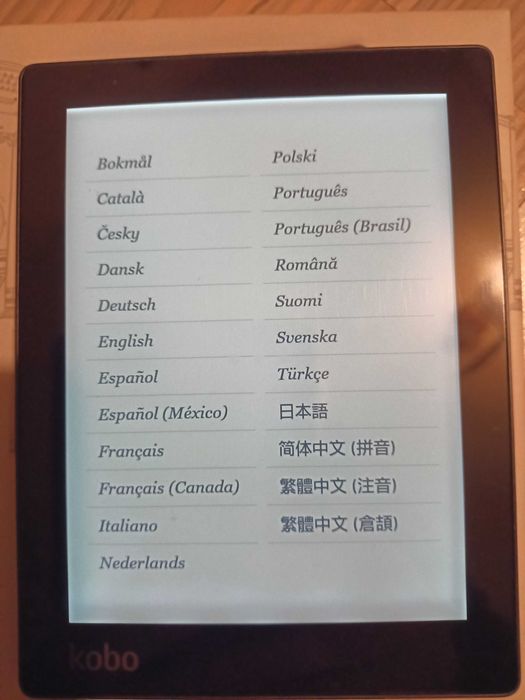 eBook Reader Kobo Aura 6