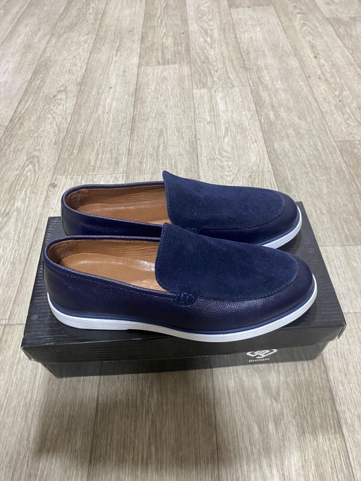 Классикалық туфли 41 размер, материал: кожа, замша