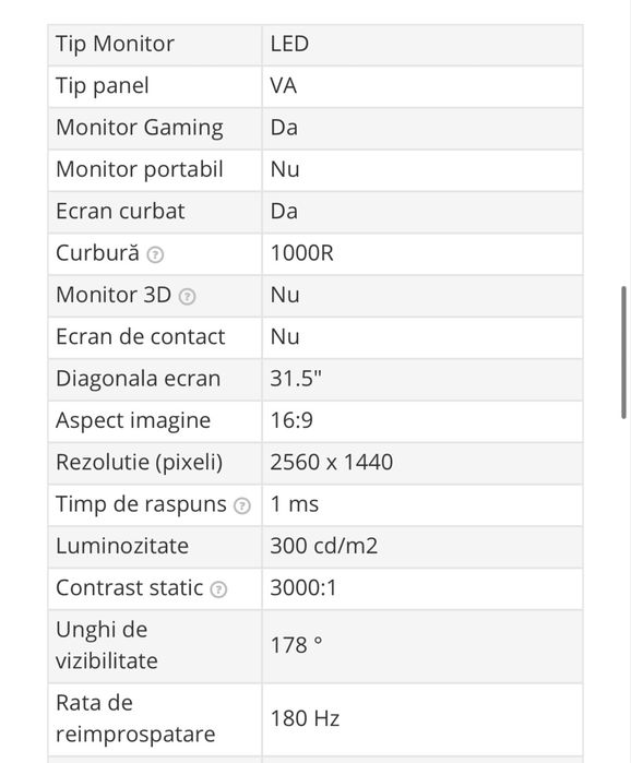 Vand Monitor Lg UltraGear . 32”