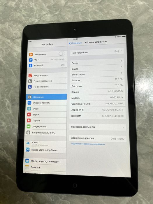 iPad (1 поколение, 28 ГБ)