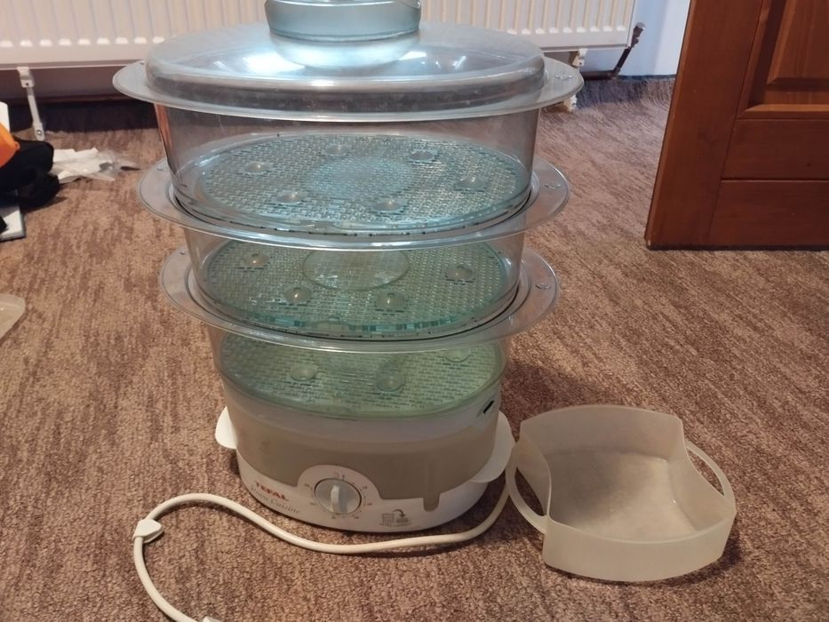 Tefal aparat de gătit cu aburi legume orez și  cd casetofon