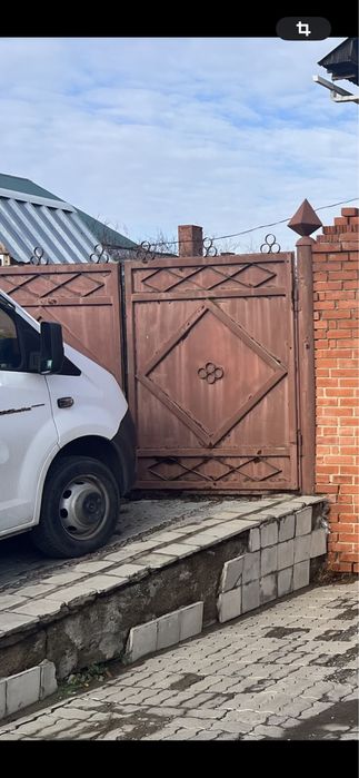 Ворота на частный дом