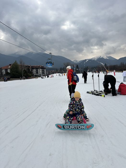 Snowboard Burton Copii 80 cm si Booti 24