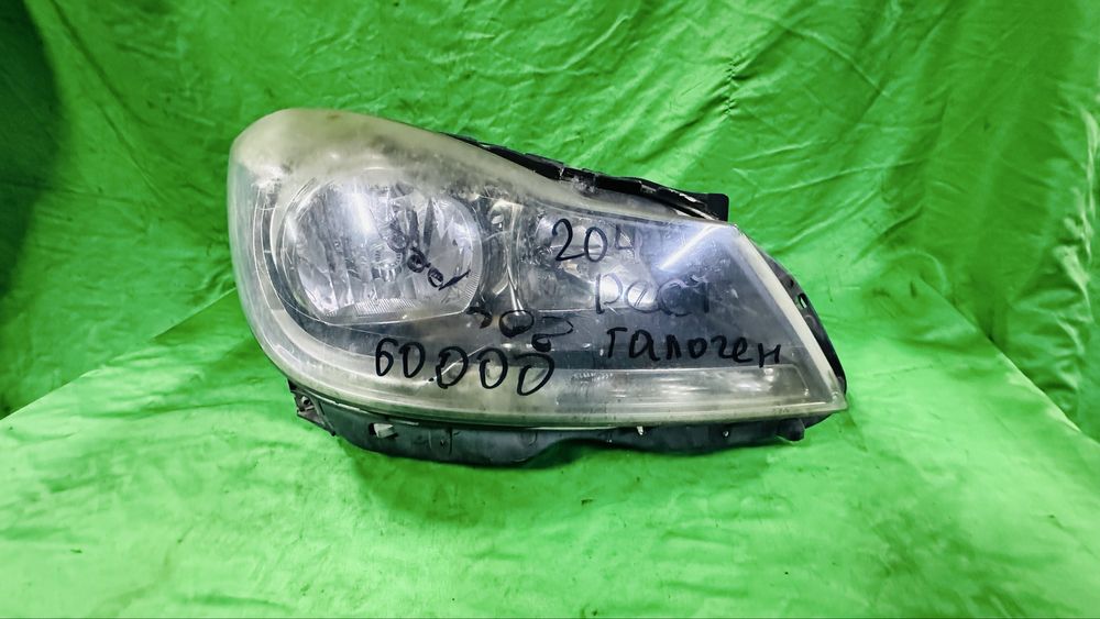 W204 фара рестайлинг галогенные фары правая авторазбор мерседес бу