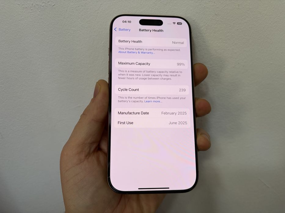 Iphone 16 Pro, 128 gb, Desert Titanium