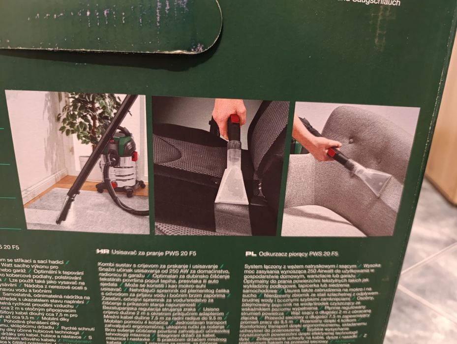 Aspirator Parkside injecție-extracție