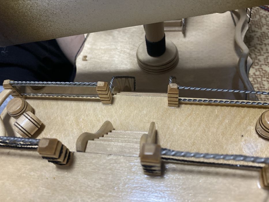 Корабль ручный работы