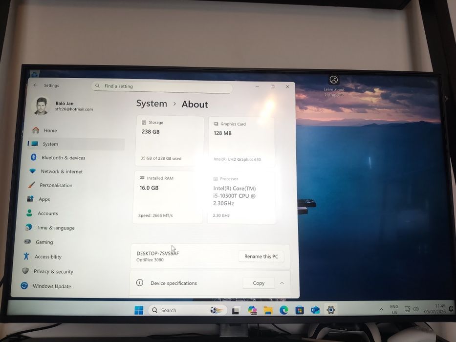 Mini PC DELL Optiplex 3080