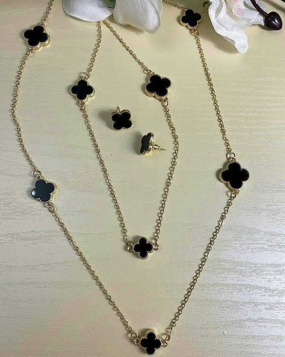 Комплект (сотуар+серьги) Новый