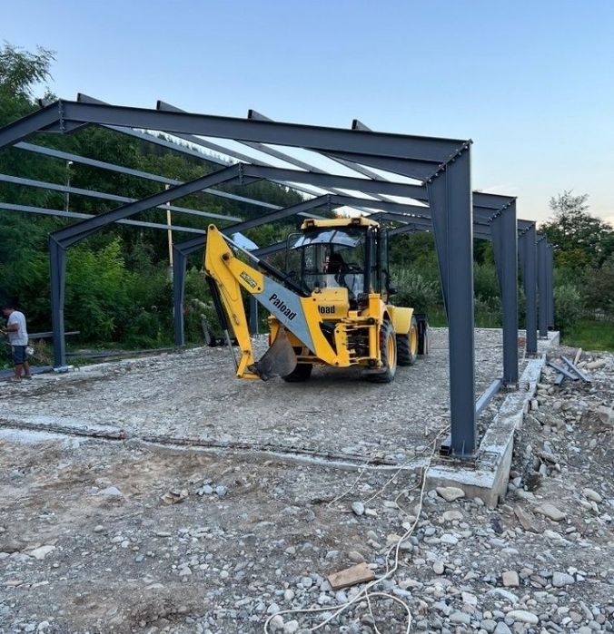 Vând hală metalică 6x 10