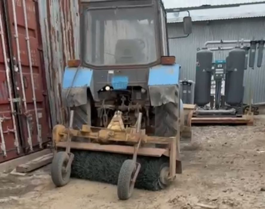 Щетка дорожная на МТЗ