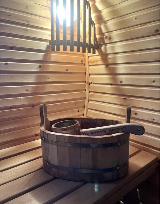 Уютная жаркая баня