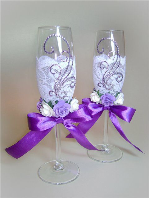 Свадебные бокалы