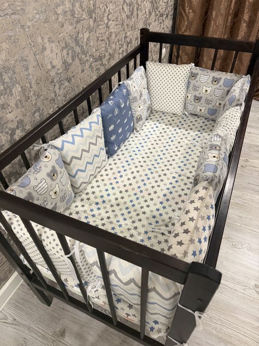 Манеж детский с бортиками