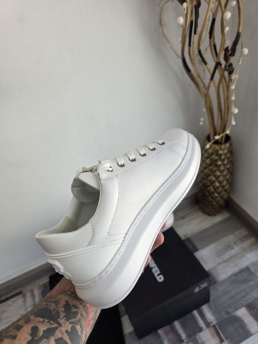 Karl Lagerfeld Сникърси Kl52575n Бял