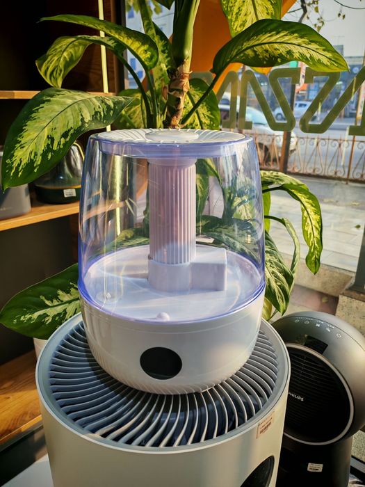 Увлажнитель 40кв научной режим, антибактериальная, пульт управления