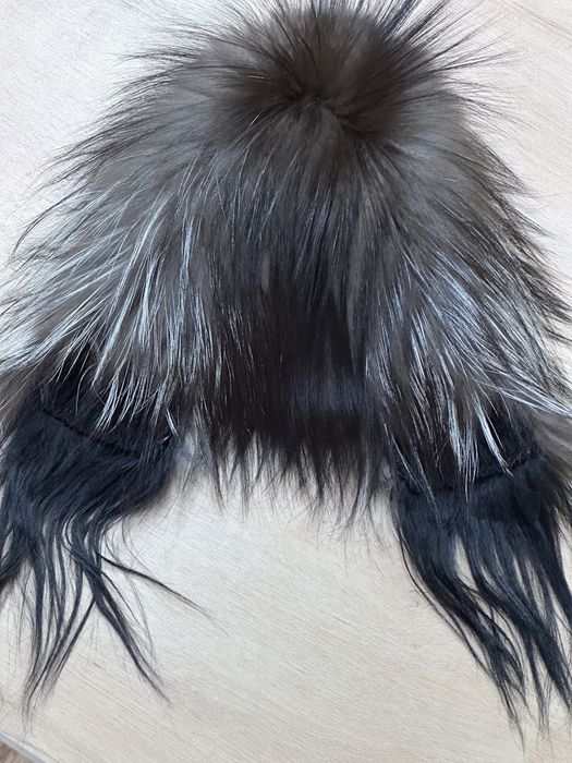 Шапка чернобурка