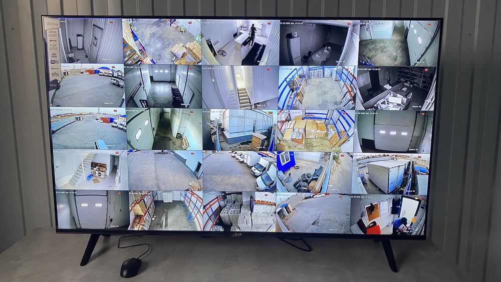 Установка камера видеонаблюдение