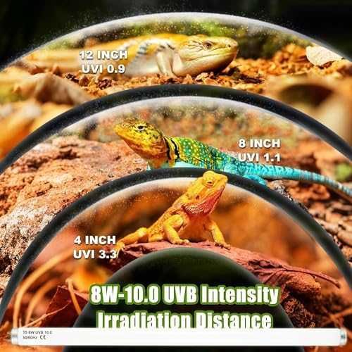 Нова UVB 10.0 T5 HO 8W 12" флуоресцентна тръба влечуги лампа терариум