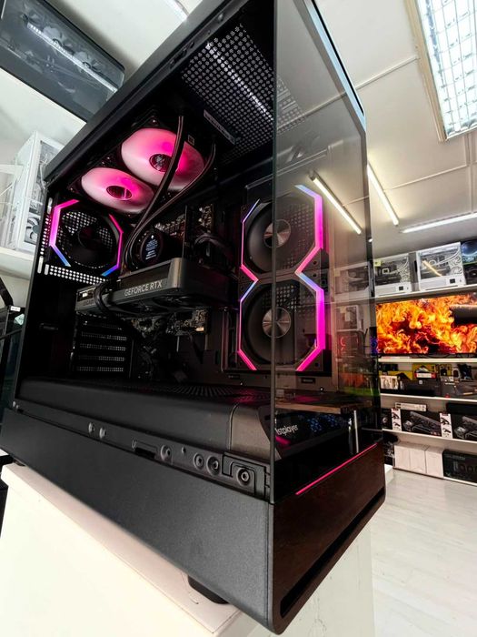 PC I5 14400F/B760M-E/RTX 5060Ti/32GB/240 AIO/Sursa 650W /Garantie/TVA!