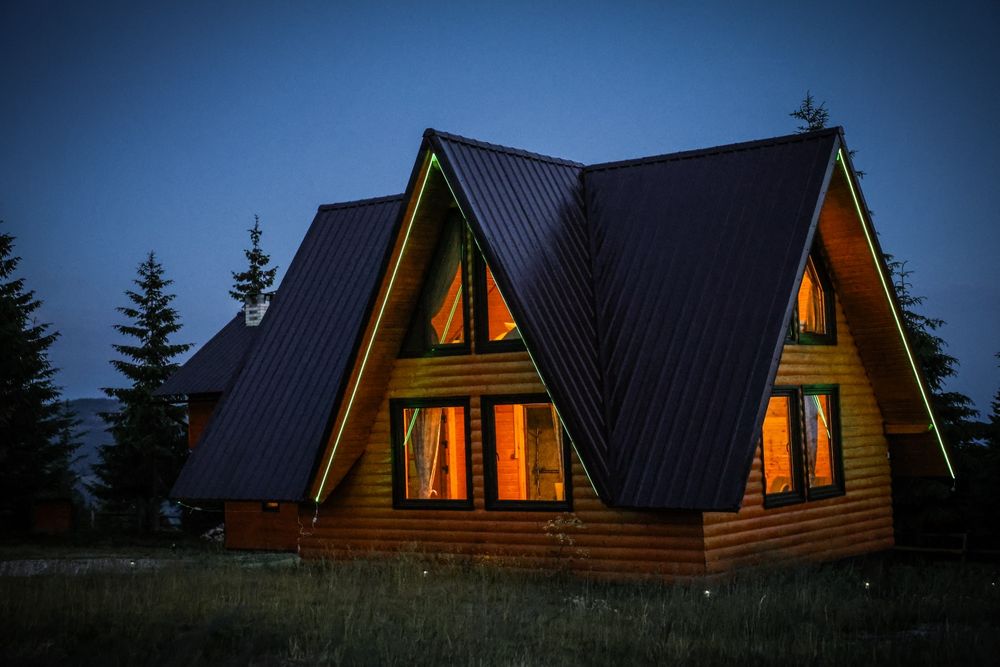 A frame Cabana Brazilor