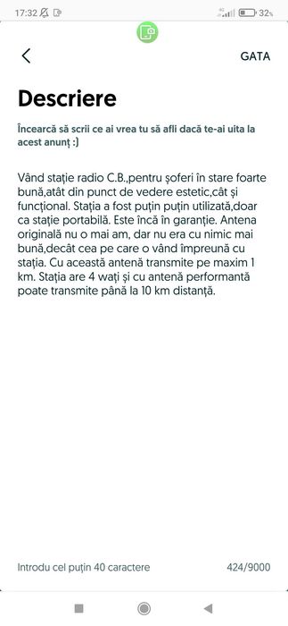 Stație radio C.B.,canal 22 ȘOFERI