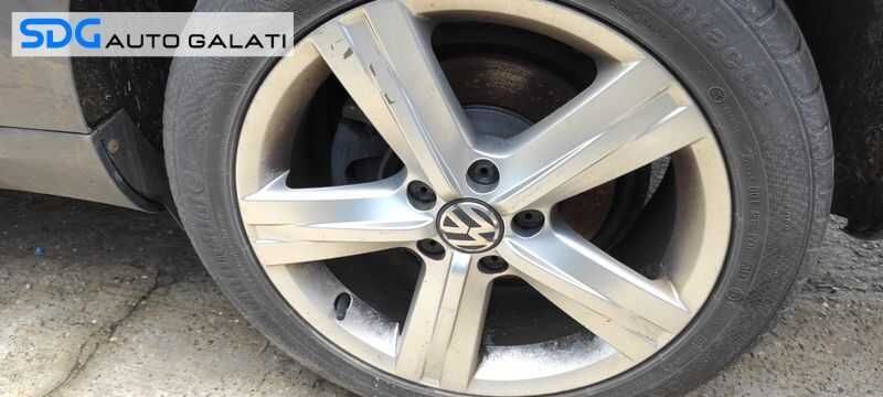 Set 4 Jante Roti Aliaj Fontana 235 45 17 R17 5x112 VW Passat B6 2005 - 2010 Cod 3AA601025E idb1