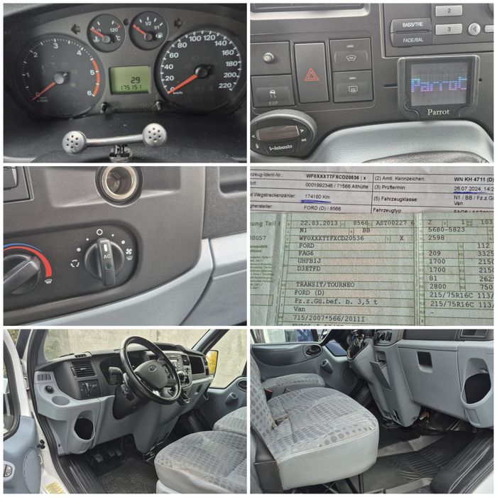 2013 Ford Transit Maxi L3H3 - 2.2D 140CP E5 - Clima * Webasto * Full!