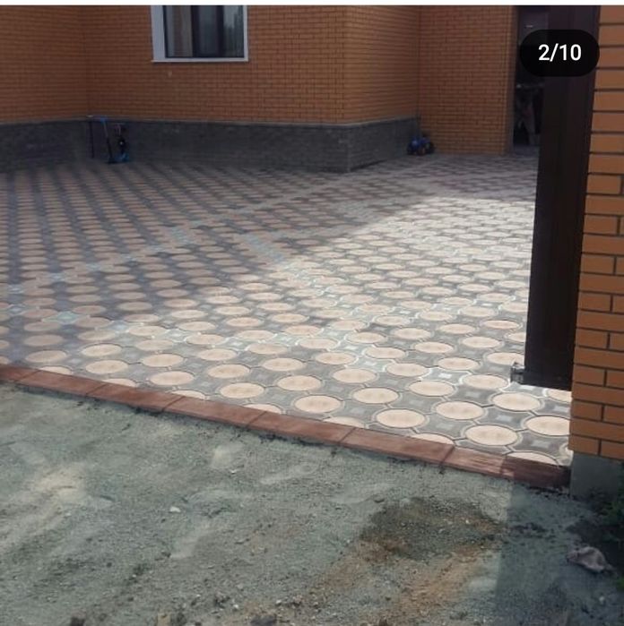 Производство и укладка брусчатки!