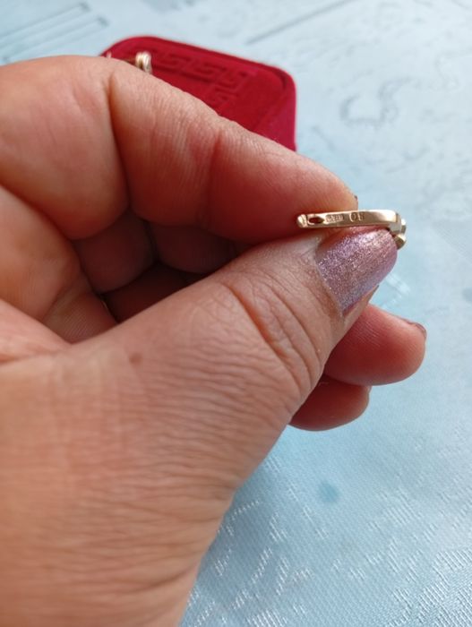 Серьги с бриллиантами