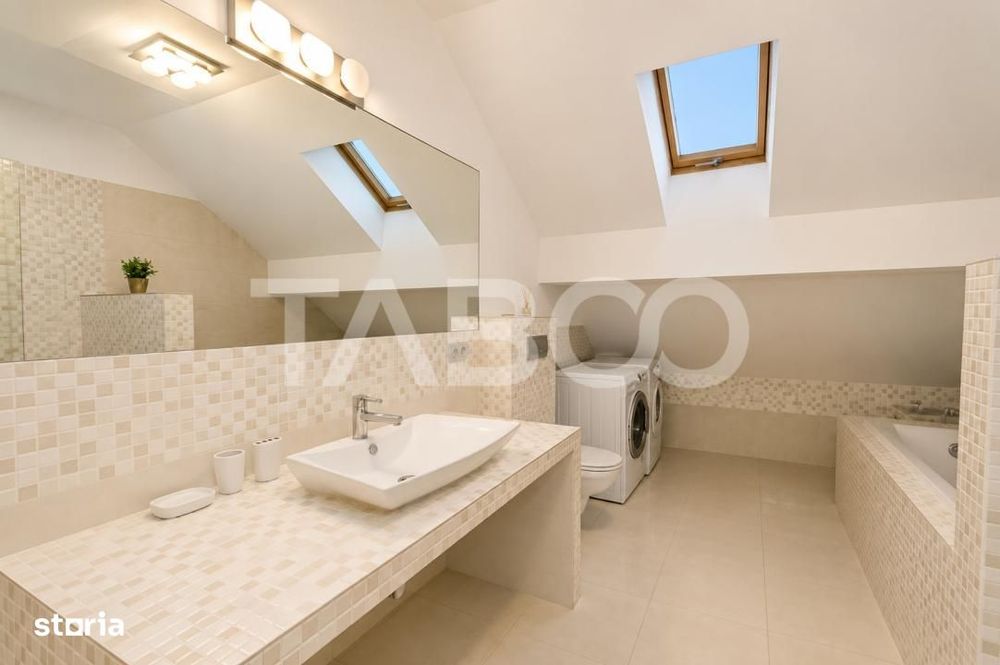 Penthouse 4 camere de inchiriat in Sibiu zona Calea Dumbravii