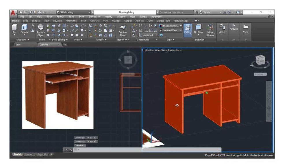 AutoCAD обучение. Компьютерная графика.