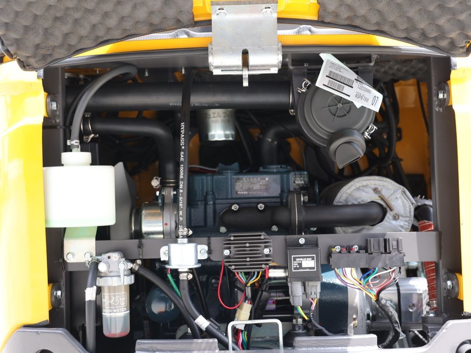 Miniexcavator 1.6 t motor Kubota