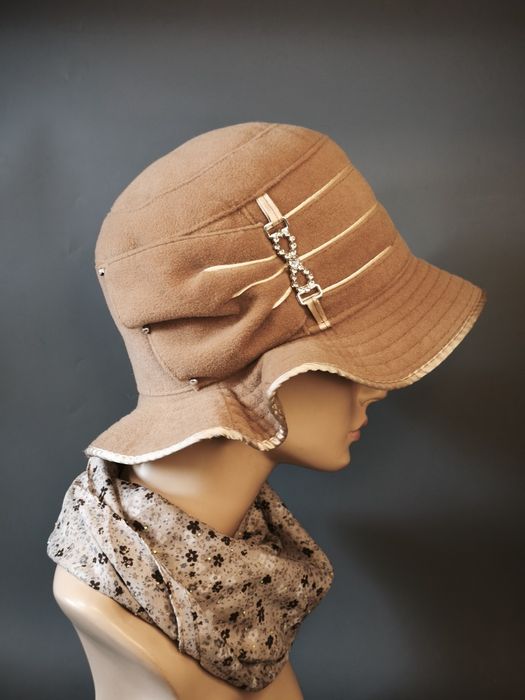 Шляпка кашемировая