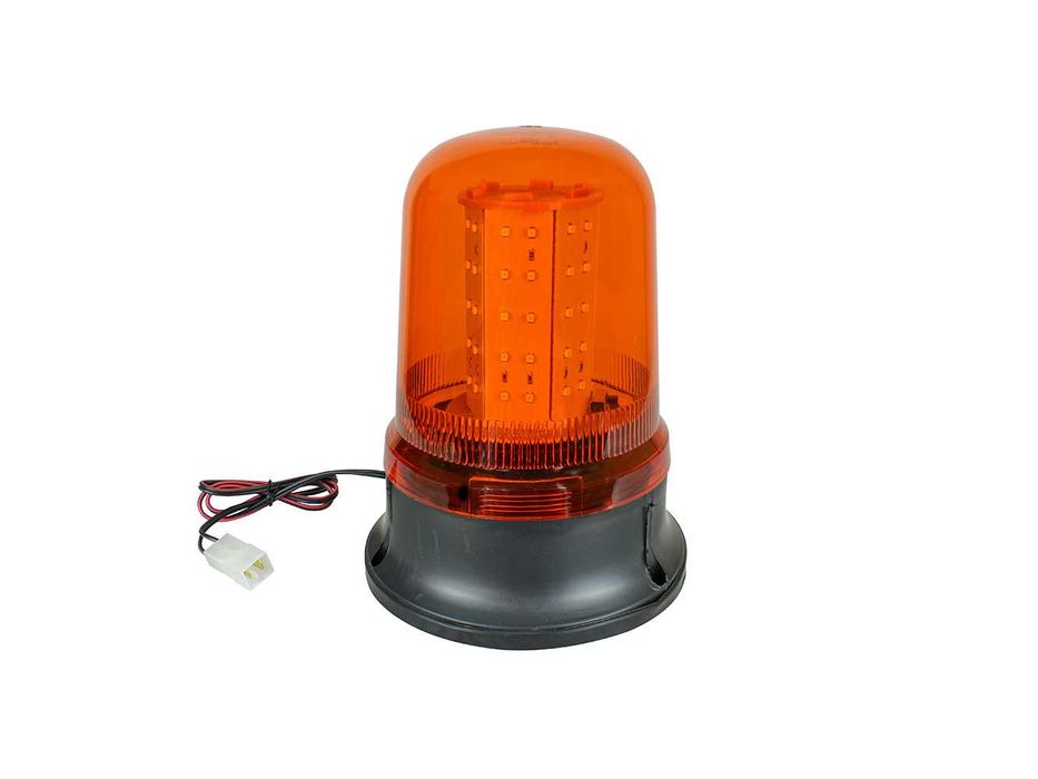 Girofar LED fix 12-24V – lampă avertizare auto portocalie