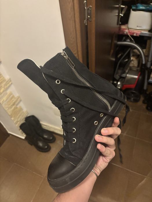 rick owens ramones black