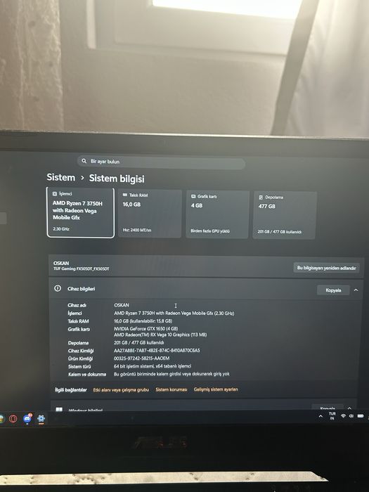 ASUS TUF GAMING + Гейминг мишка