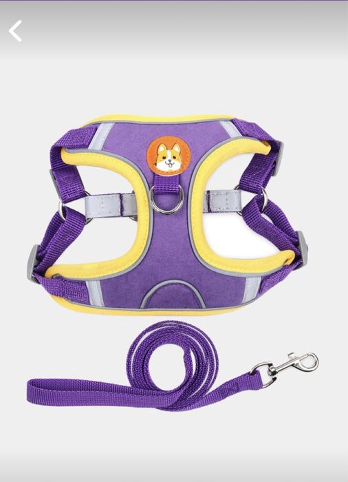 Шлейка для собак и кошек новые