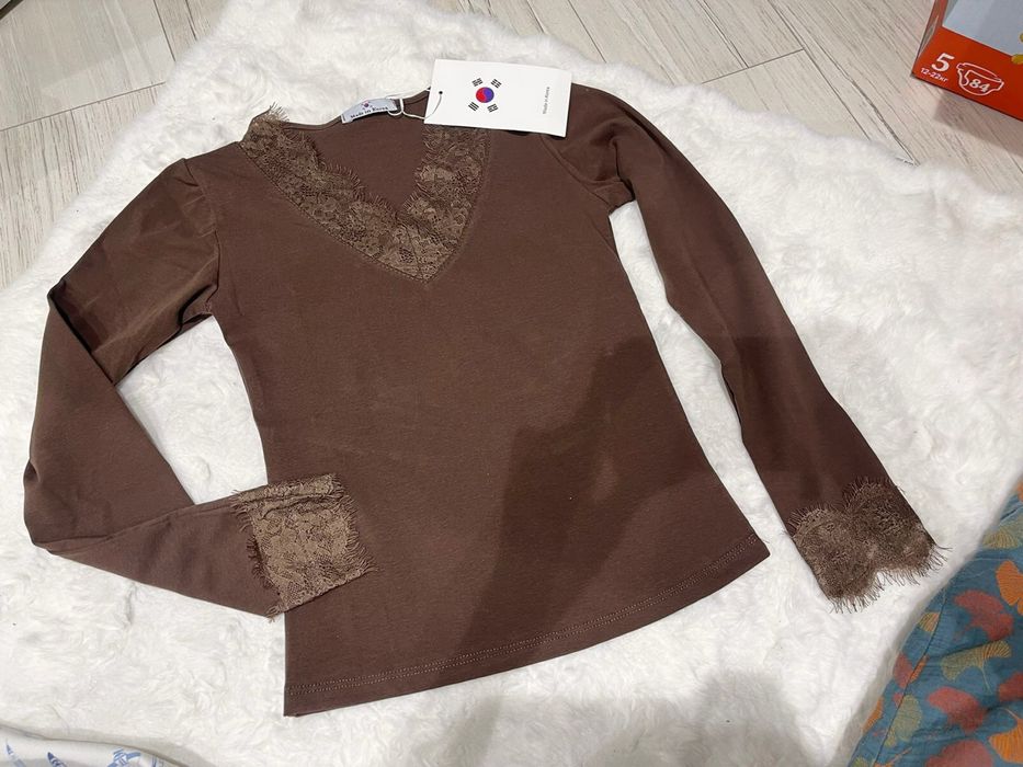 Кружево лонгслив продам за 4000