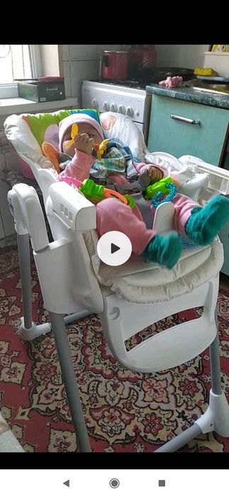 Продам стульчик для кормления, Итальянский бренд САМ.