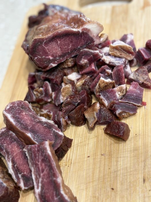 Копченое мясо конины