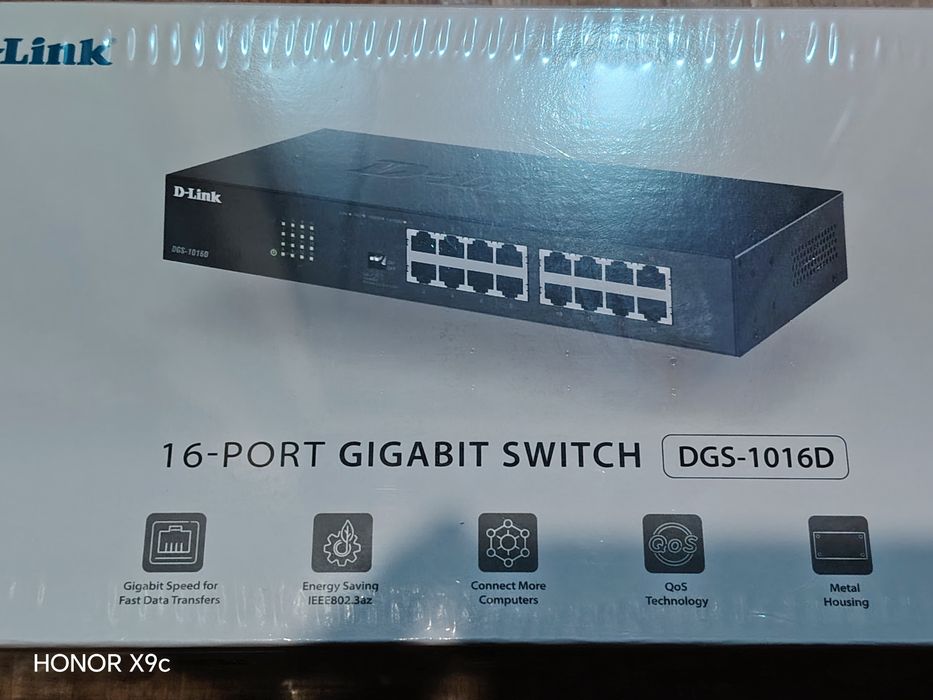Коммутатор D-Link 1016D