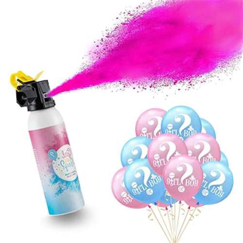 Spray Gender Reveal Cu Pudra Roz/blue