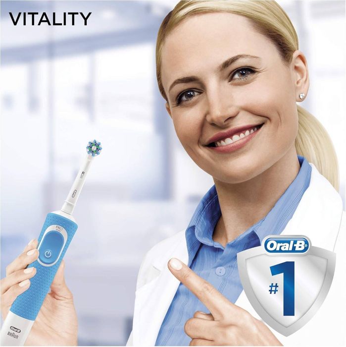 Электрическая зубная щетка Oral-B Vitality чёрный