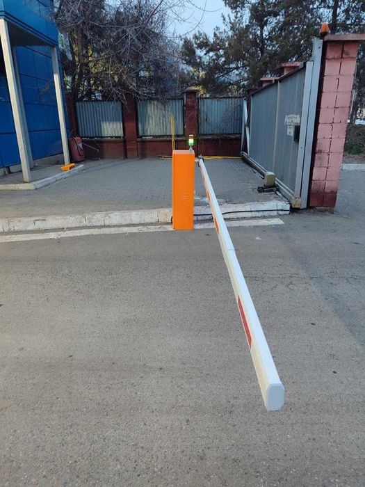 шлагбаум установка