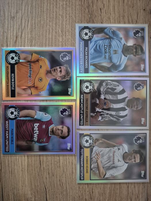 Topps Premier League 25/26 - специални инсърти