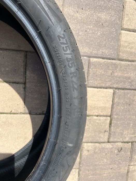 Vand anvelopa vara Continental eco contact 275/35/22  dot 2824